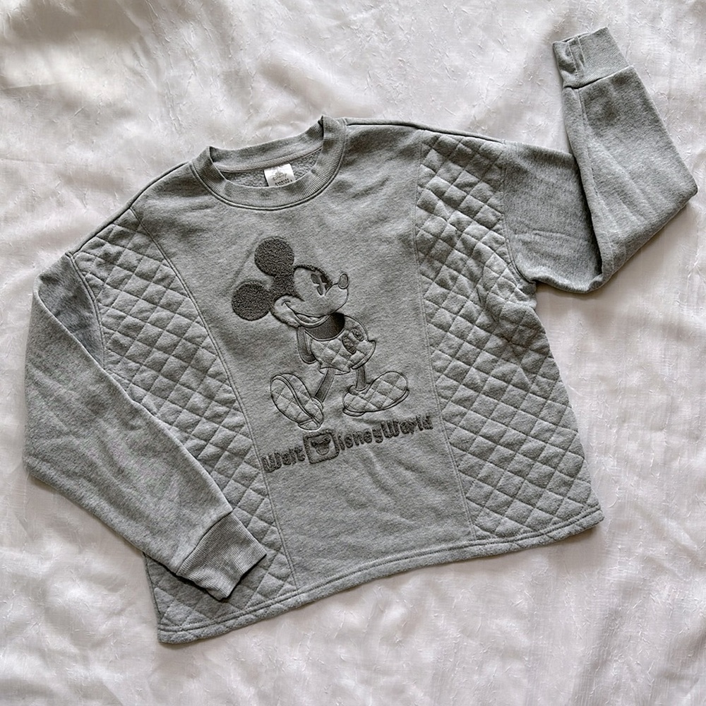 Disney Quilted Sweatshirt